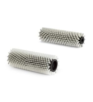 Victor Hyperglide Medium Grey Brush (pair) - SBI7270