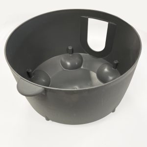 V-9 Grey lower tub only - C1589
