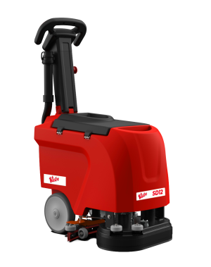 Victor SD12 Scrubber Dryer - Compact 12l Walk Behind
