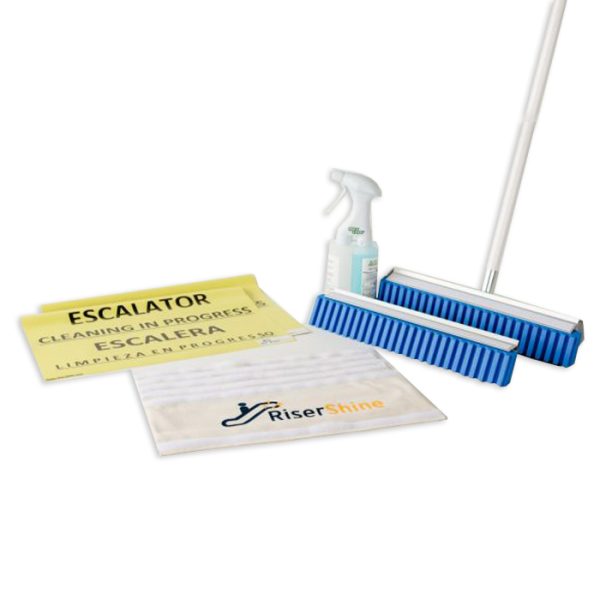 RiserShine - Otis Escalator Cleaning Starter Kit - BLUE