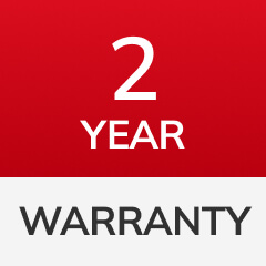 2-Year Warranty