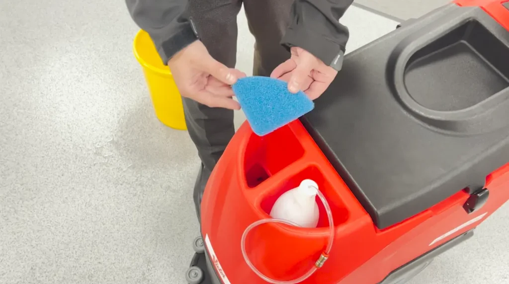 Scrubber Dryer Splash foam