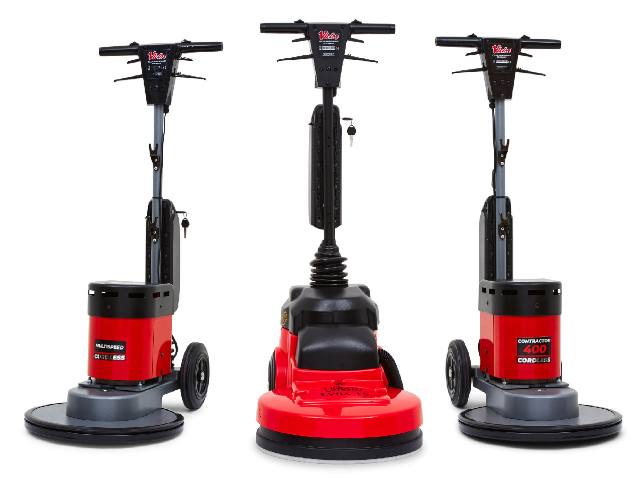 Victor Cordless Floor Polishers and Buffers Ramge